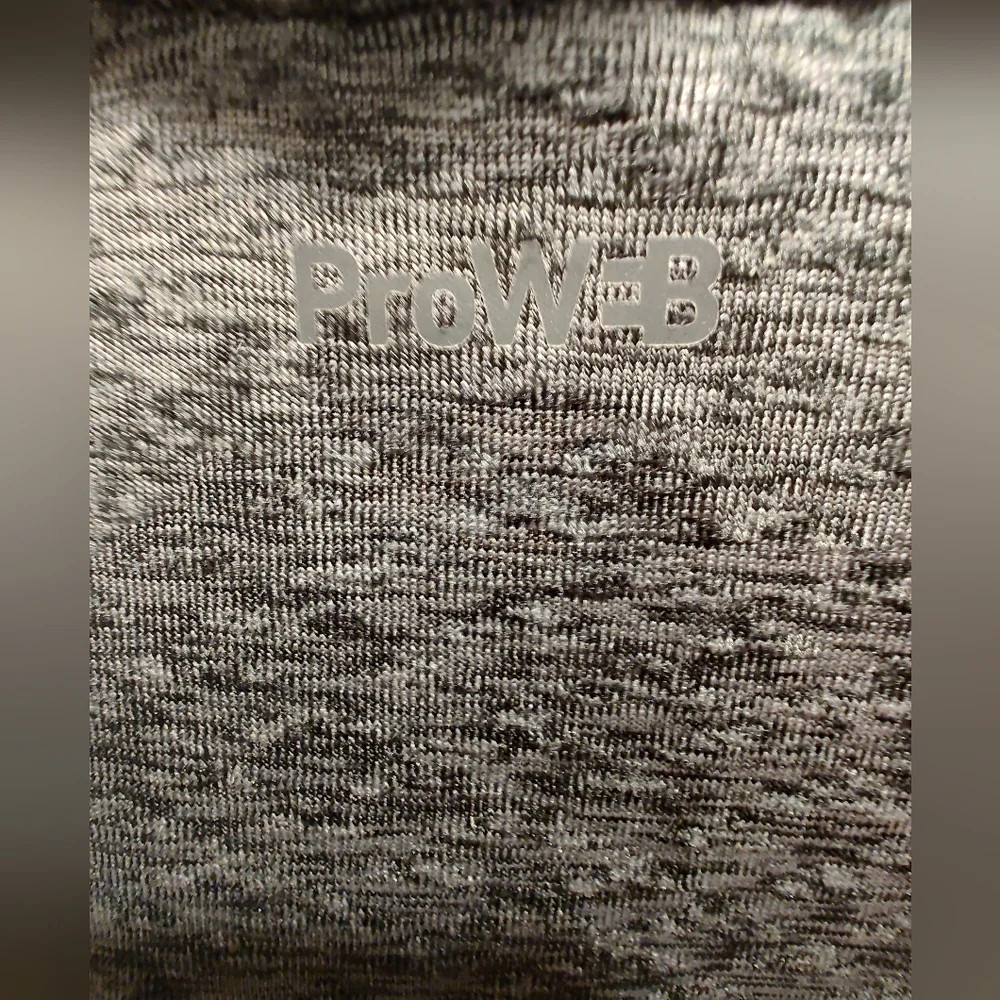 EUC Men's Spyder Active ProWeb Gray Quarter-Zip Pullover Fleece, XL - Picture 6 of 7